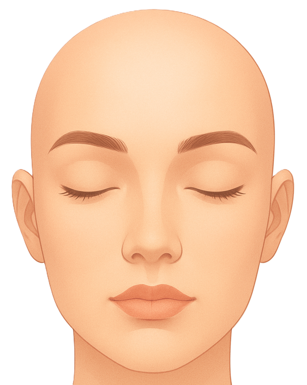 Face heatmap showing trigger areas